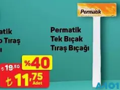 GİLLETTE PERMATİK TEK BIÇAK TIRAŞ BIÇAĞI